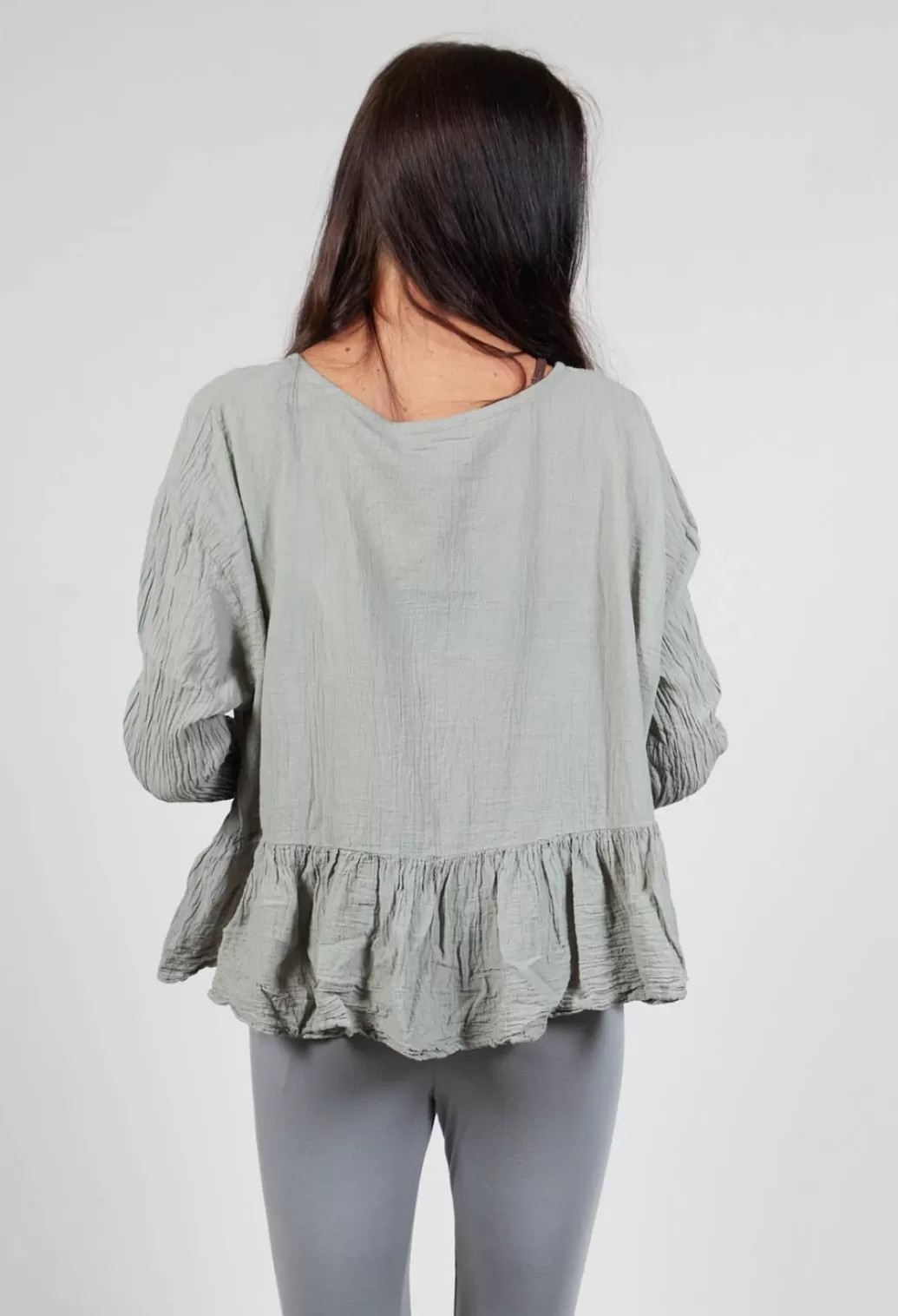Shirts & Blouses^Privatsachen Bauchlos Shirt In Salbei Green