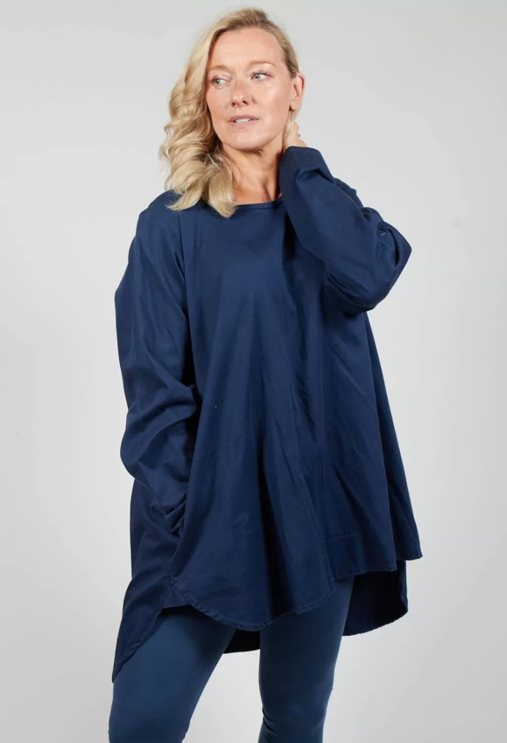 Shirts & Blouses^Privatsachen Blauplan Tunic Shirt In Sehnan Navy