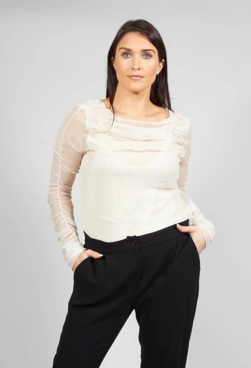 Shirts & Blouses^T.ba Blusa Queen Blouse In Natural
