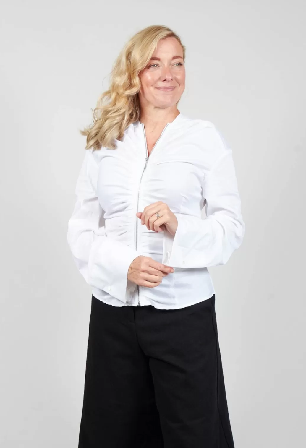 Shirts & Blouses^Malloni Chianti Shirt In Bianco