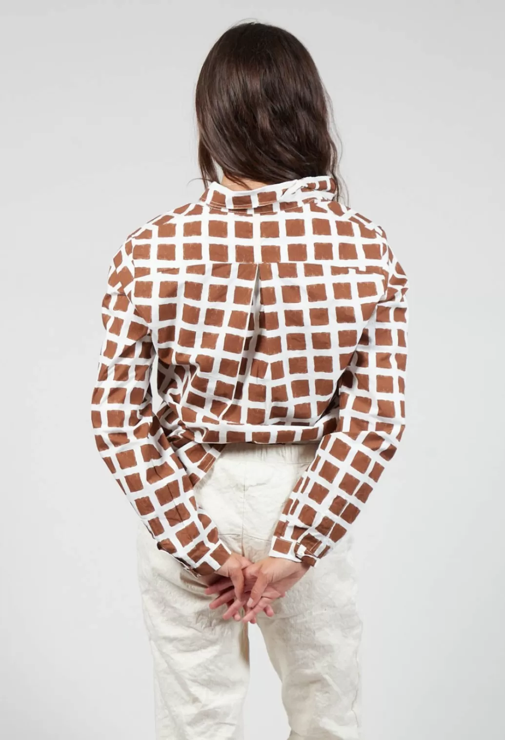 Shirts & Blouses^Hannoh Wessel Chinzia Shirt In Brown Check