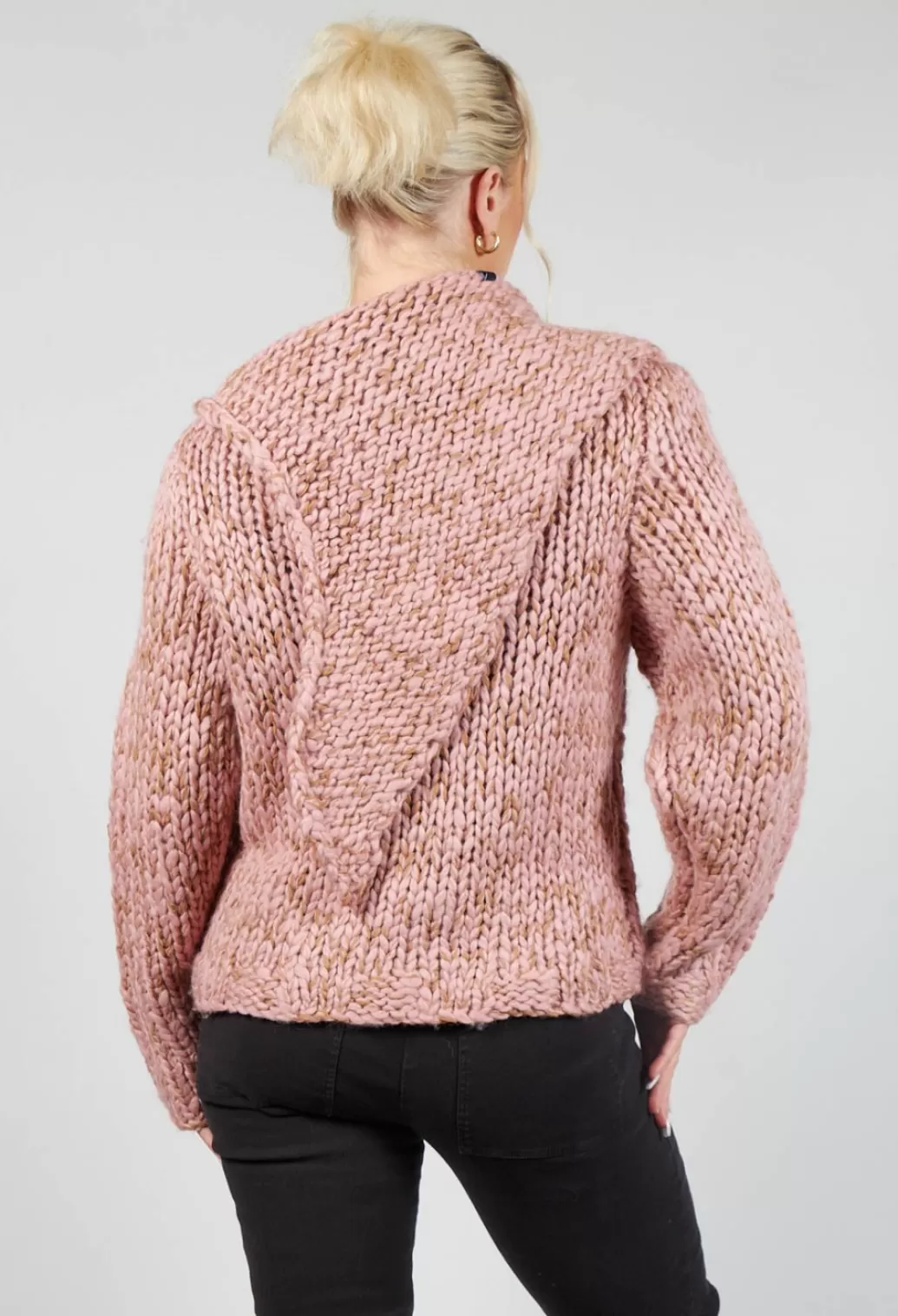 Jumpers^Rundholz Mainline Chunky Knit Jumper In Amaretto