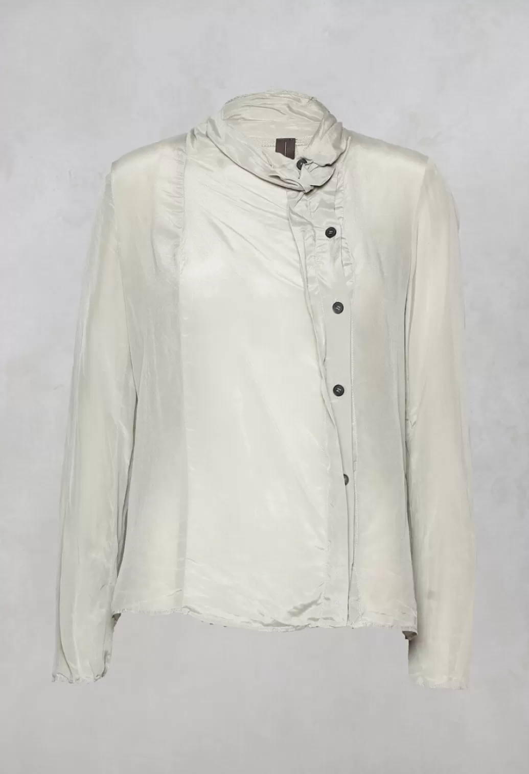 Shirts & Blouses^Jayko Deneb Silk Shirt In Grey