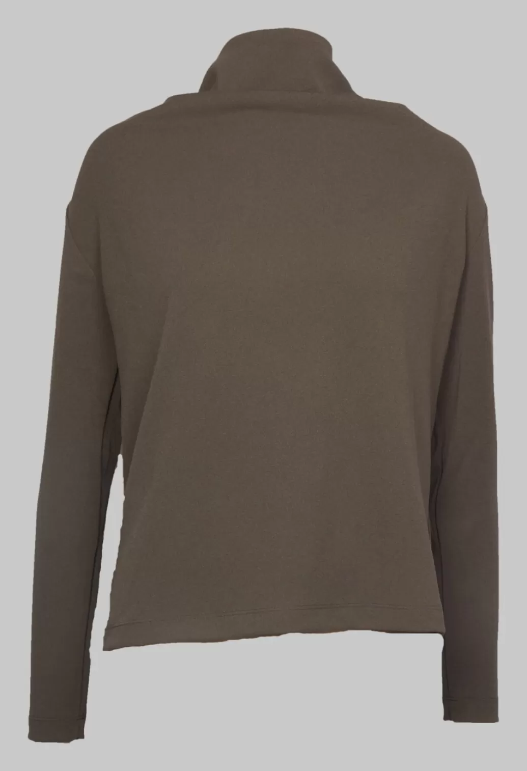 Shirts & Blouses^Xenia Design Draped Neck Blouse With Long Sleeves In Grey