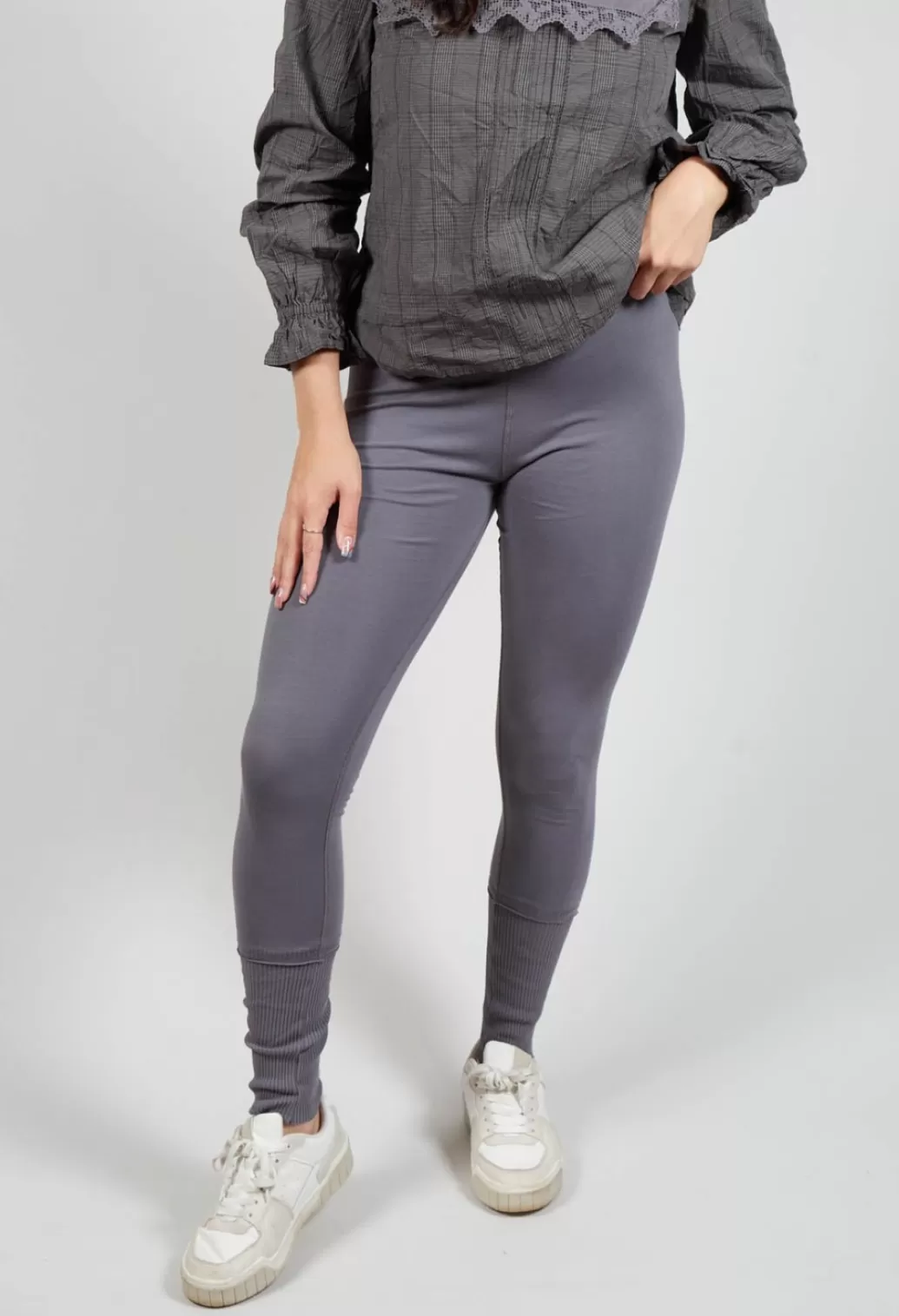 Leggings^Ewa I Walla Elana Leggings In Dim Grey