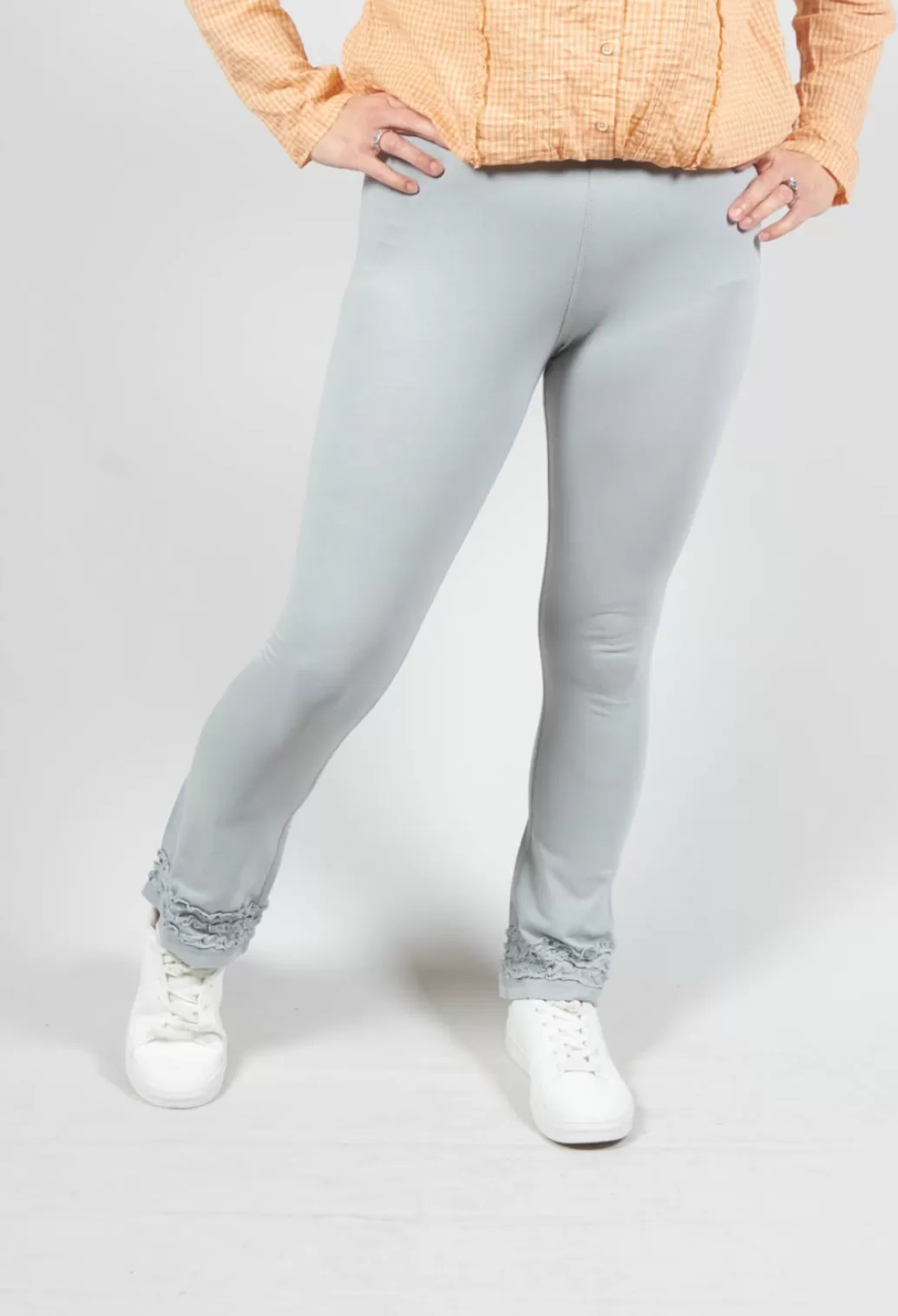 Leggings^Ewa I Walla Ellen Cropped Leggings In Dove