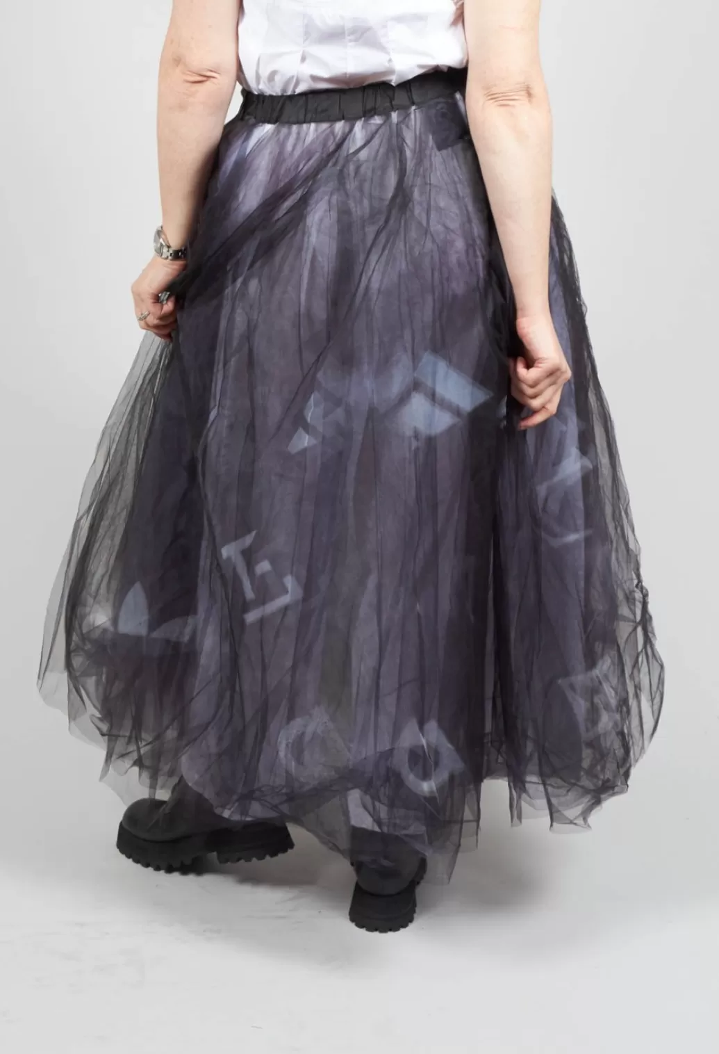 Skirts^Bread and Butter Go Netted Skirt In Black
