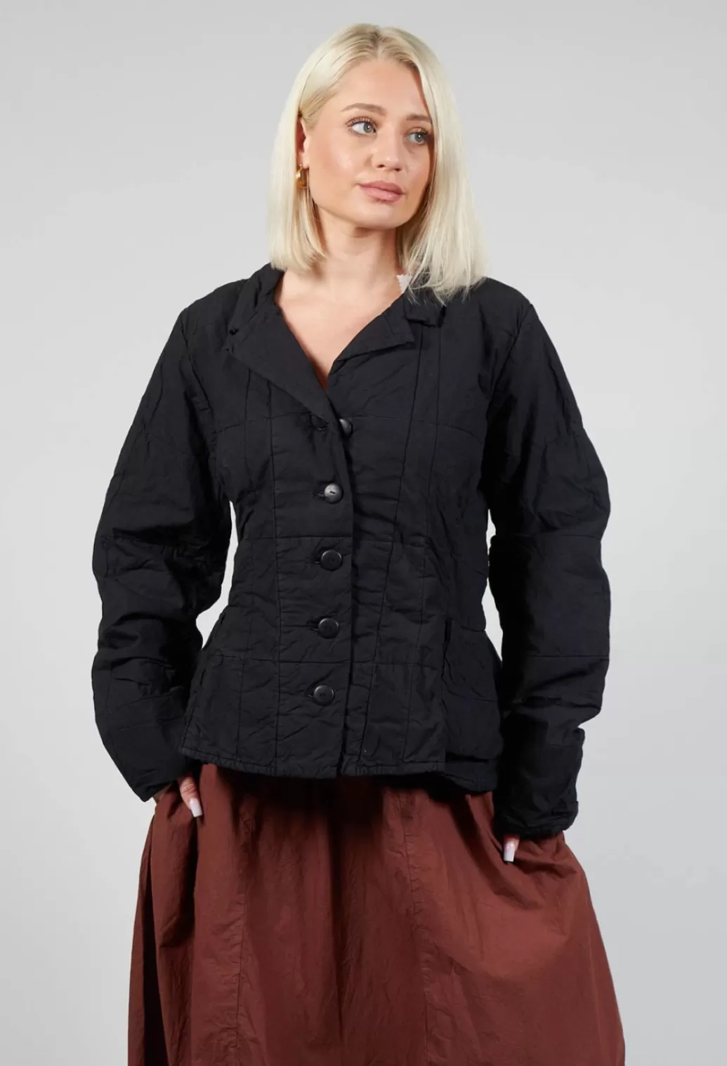 Jackets^Privatsachen Goldselt Jacket In Kaviar Black