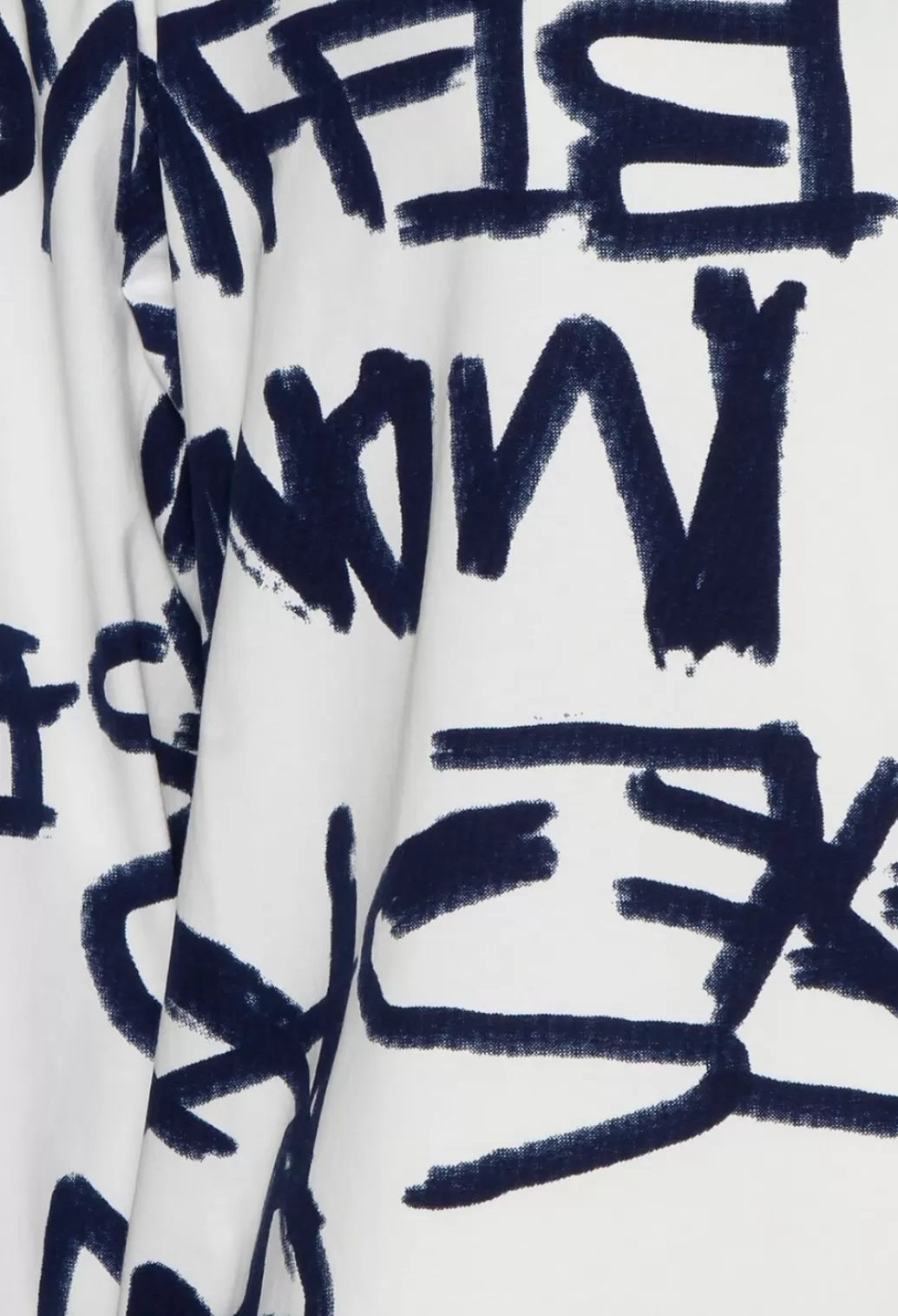 Jumpers^Moyuru Graphic Printed Tunic Dress With Built In Face Mask In White