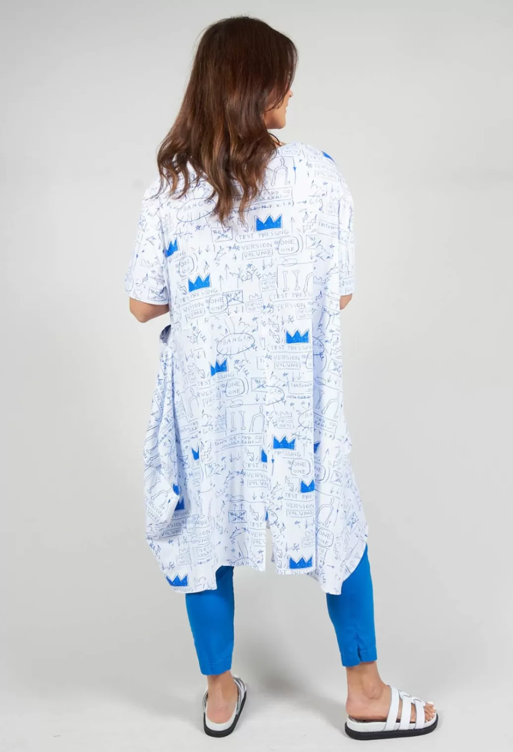 Dresses^Bread and Butter Jersey Dress With Oversized Pockets In Blue And White