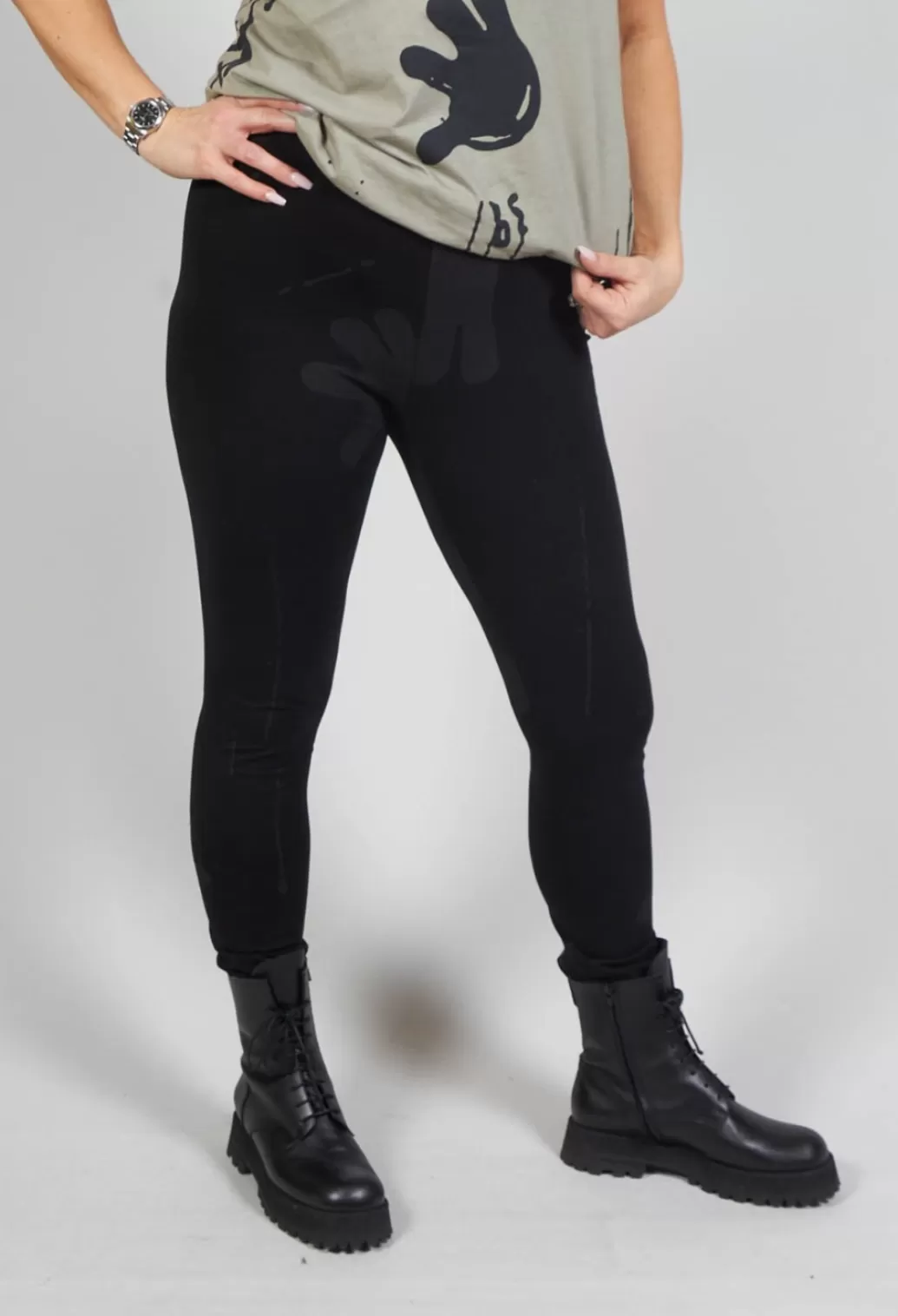 Leggings^Rundholz Mainline Leggings In Black Print