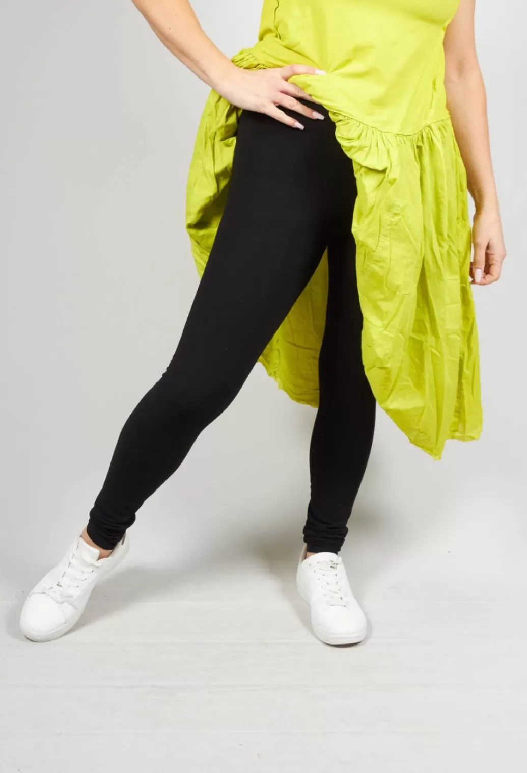 Leggings^Rundholz Dip Leggings With Elasticated Waist In Black