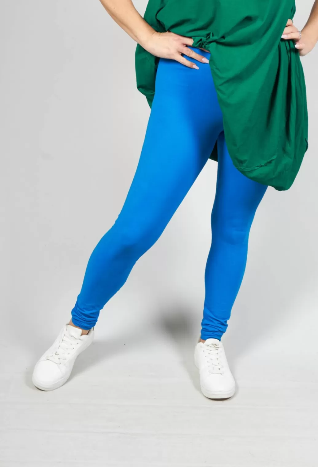 Leggings^Rundholz Dip Leggings With Elasticated Waist In Blue