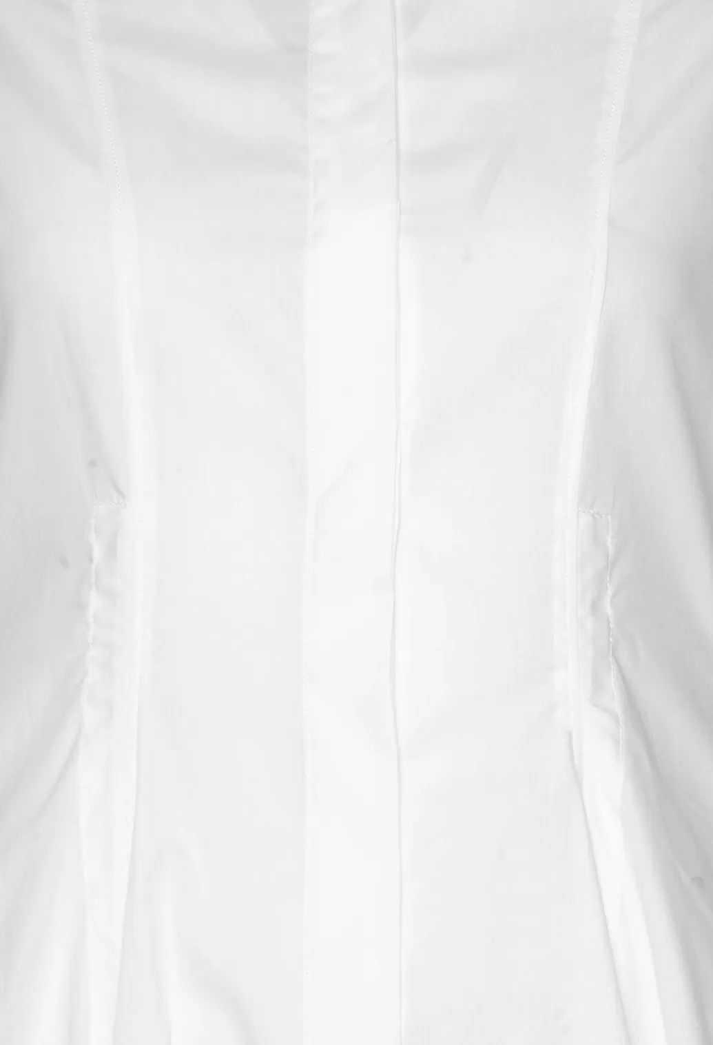 Dresses^Rundholz Mainline Long Shirt Dress With Front And Back Tie Gathers In White