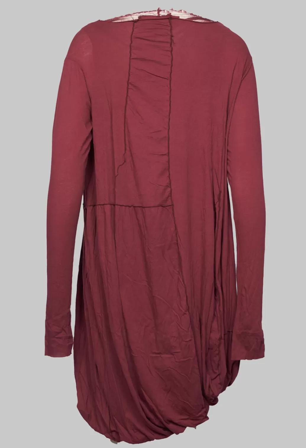 Dresses^Rundholz Dip Long Sleeve Jersey Dress With Mesh Back Detail In Vulcano