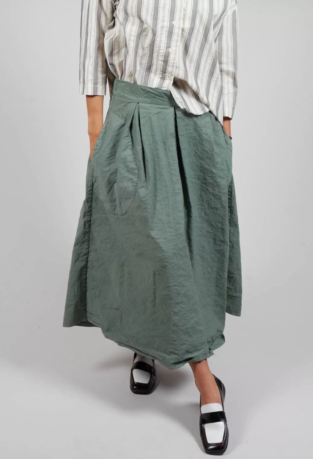 Skirts^Aequamente Midi Skirt In Pietra