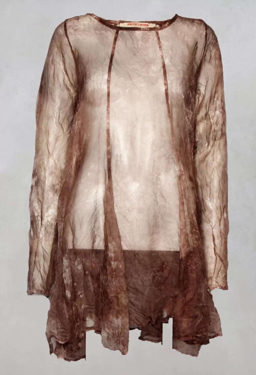 Shirts & Blouses^Privatsachen Oftier Voile Tunic In Teak