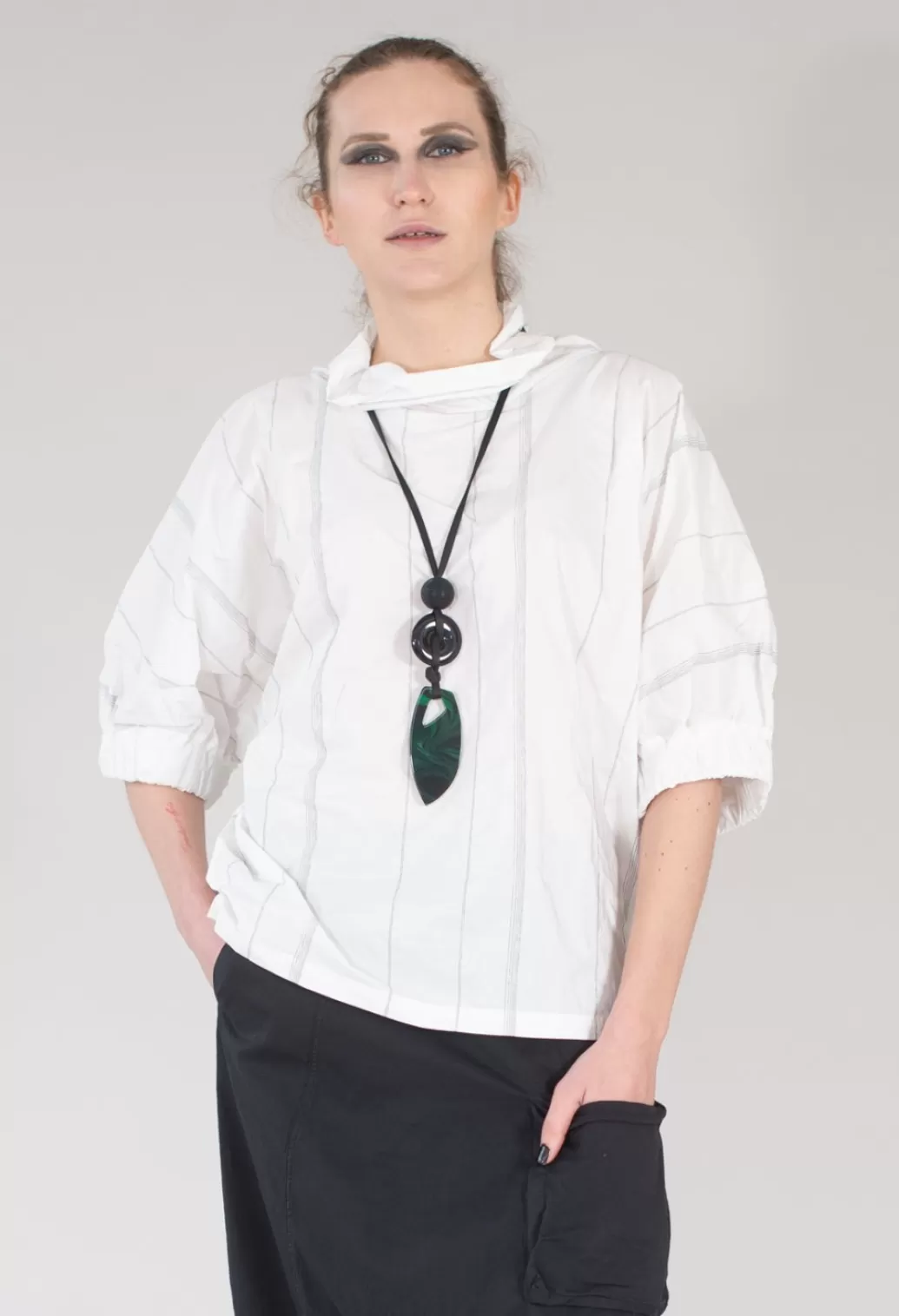 Shirts & Blouses^Xenia Design Oleg Shirt In White Black