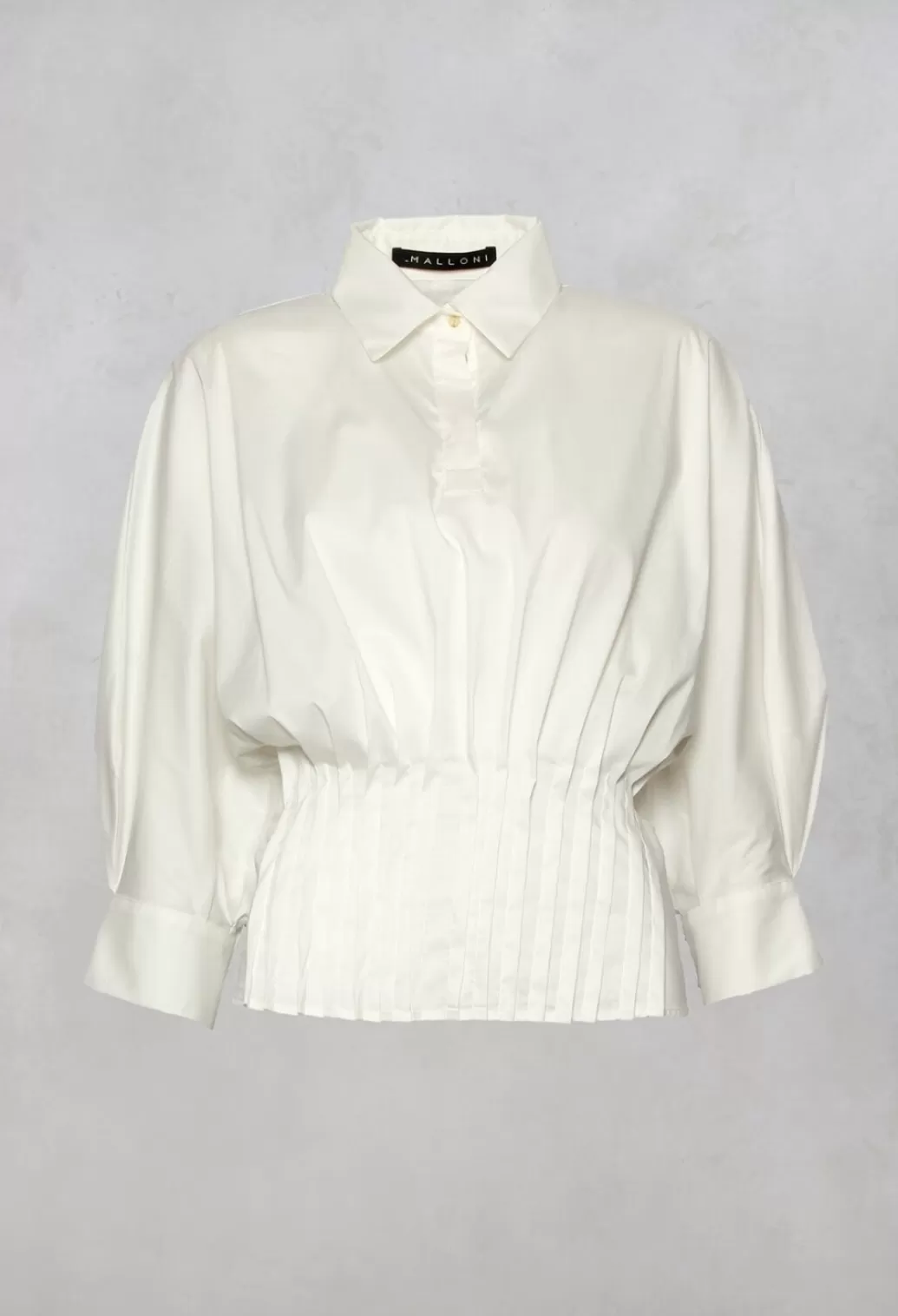 Shirts & Blouses^Malloni Puff Sleeve Shirt In Latte