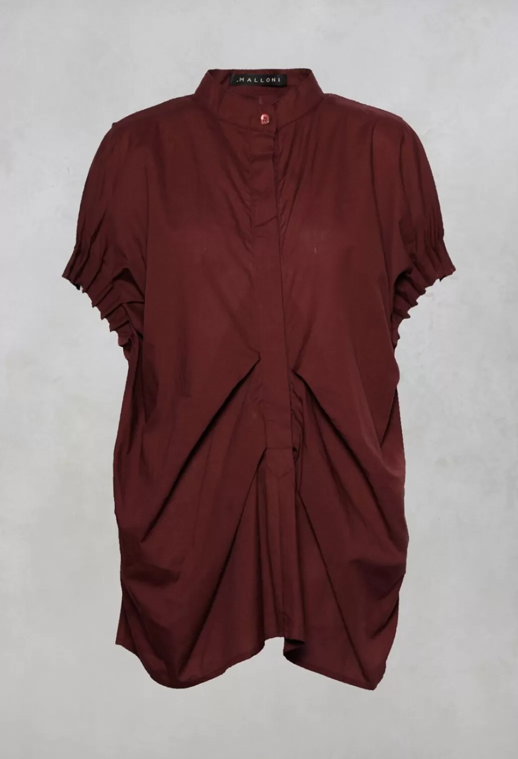 Shirts & Blouses^Malloni Sleeveless Shirt In Granato