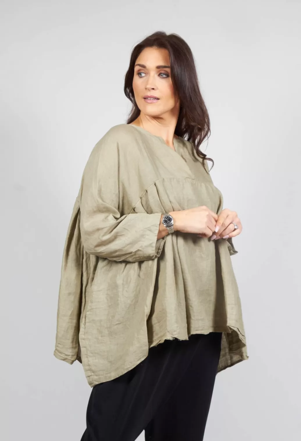 Shirts & Blouses^Mama B Taglio Shirt In Sabba