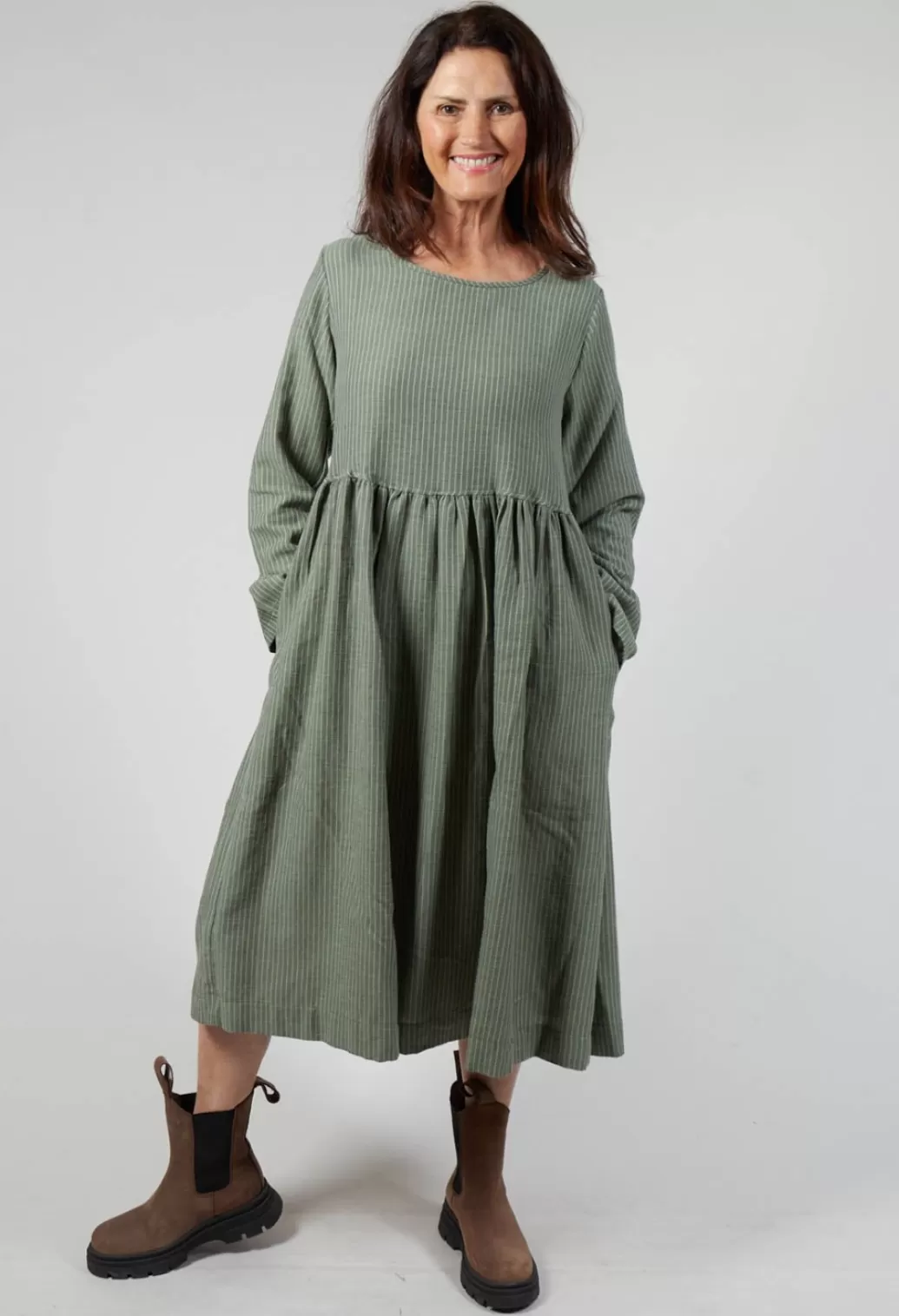 Dresses^Mama B Tiramisu Dress In Linifa
