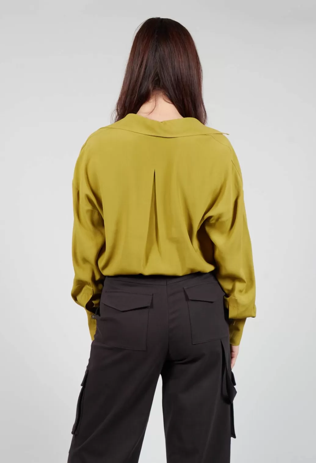 Shirts & Blouses^Beatrice B Torre Collared Blouse In Olio Yellow